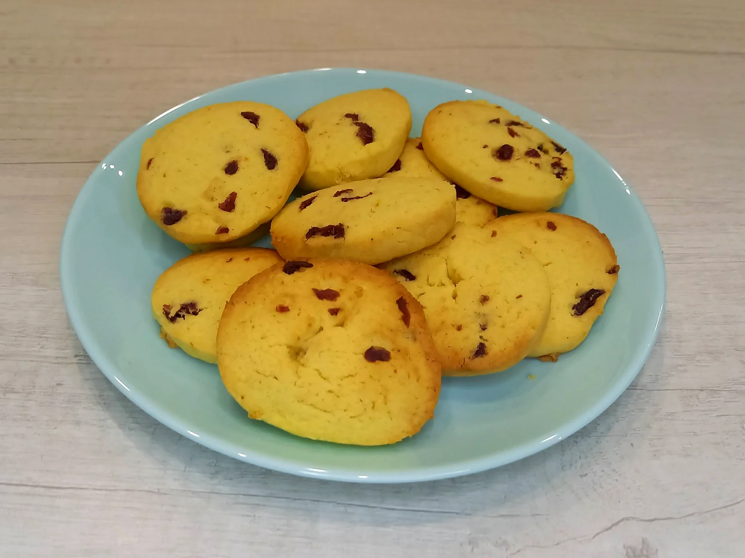 Cranberry cookies